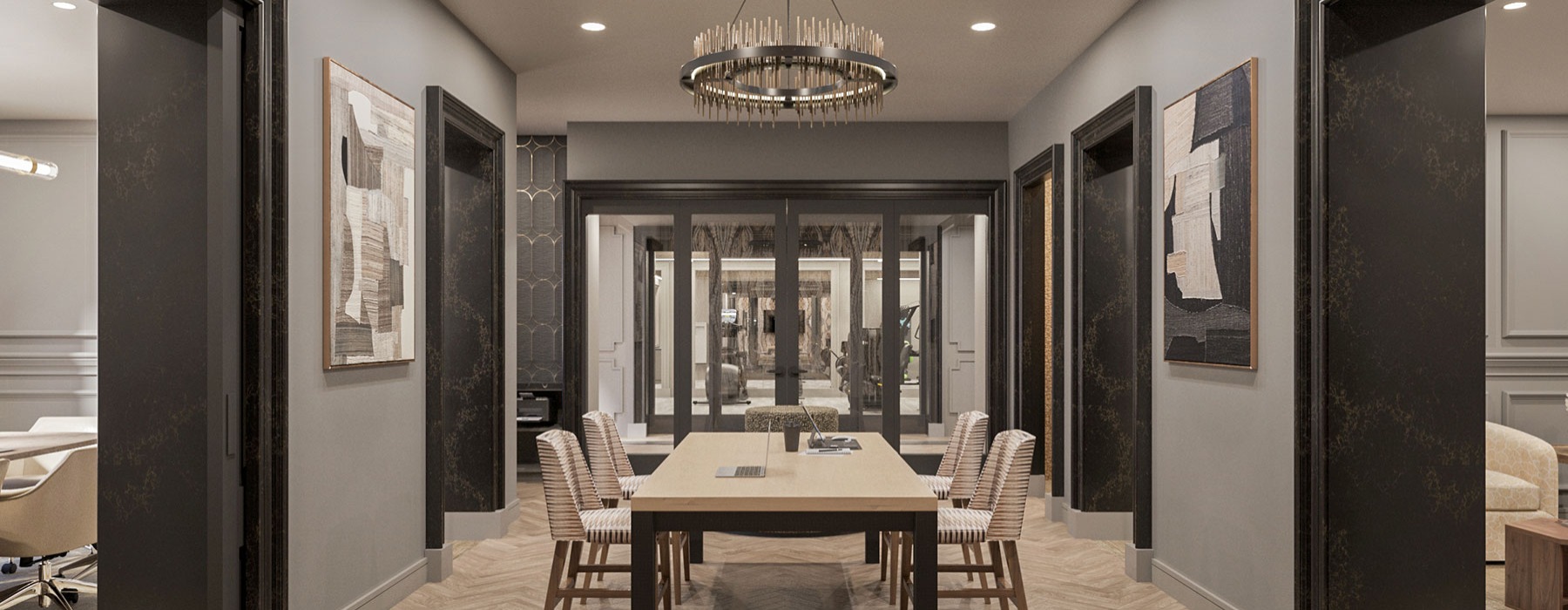 beautiful dining area